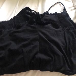 NWT BLACK TopShop Romper in Black